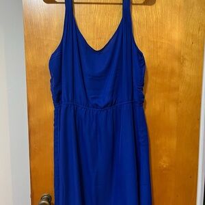 Blue Sleeveless Dress